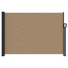 vidaXL Retractable Side Awning Taupe 140x300 cm 3