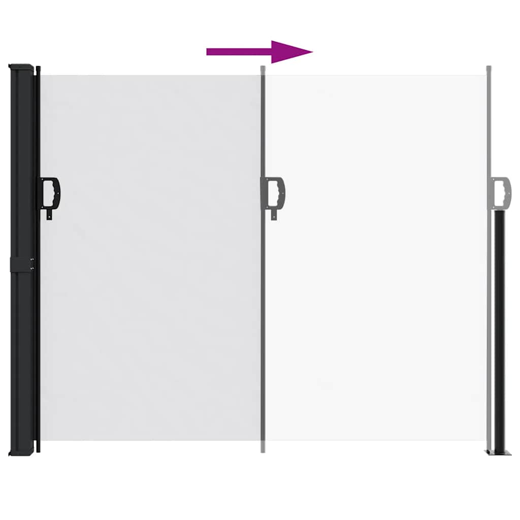 vidaXL Retractable Side Awning White 160x300 cm 5