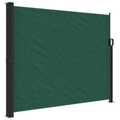 vidaXL Retractable Side Awning Dark Green 160x300 cm 2