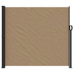 vidaXL Retractable Side Awning Taupe 180x300 cm 3