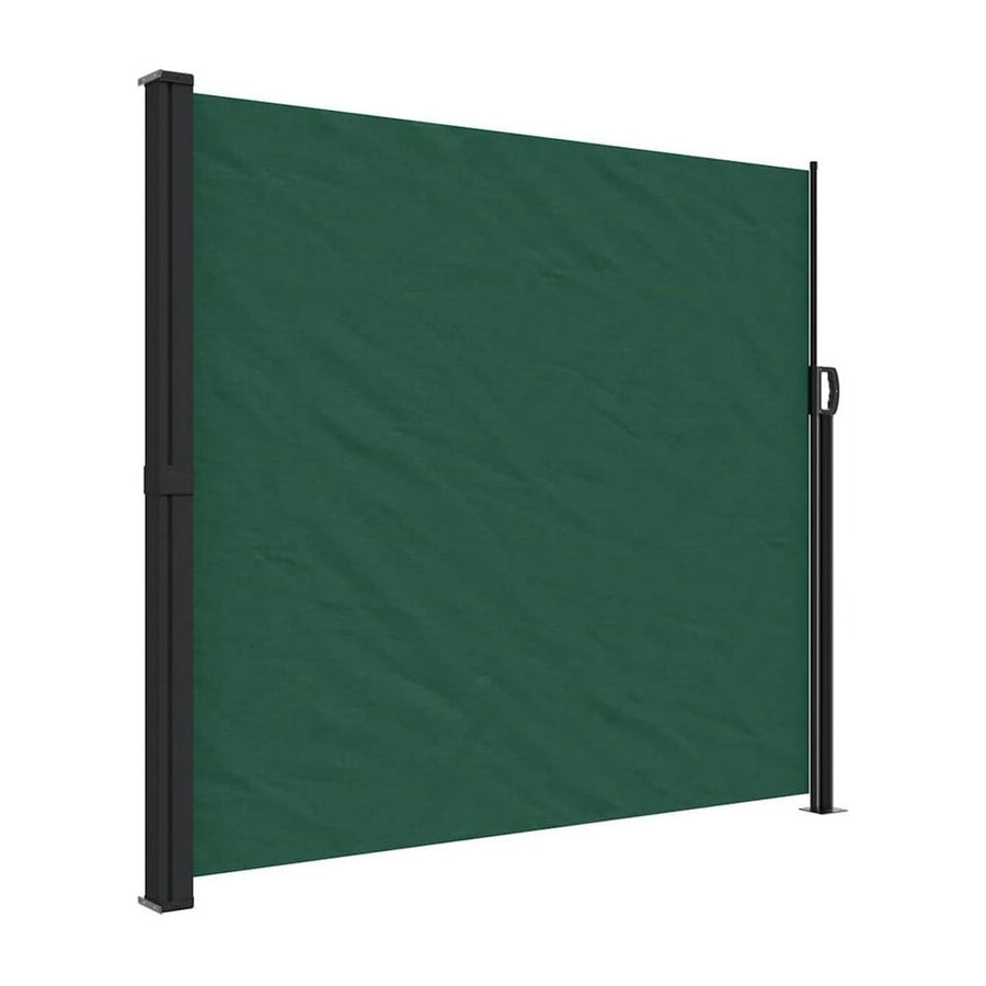 Retractable Side Awning Dark Green
