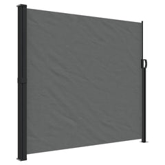 Retractable Side Awning 180x300 cm Drop 300 cm Width 180 cm Anthracite