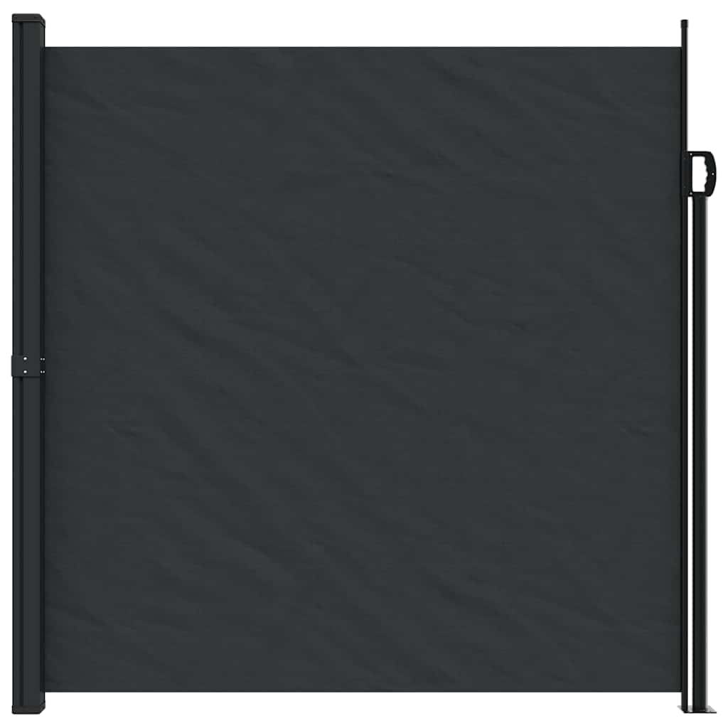 vidaXL Retractable Side Awning Black 200x300 cm 3