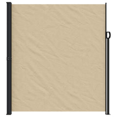 vidaXL Retractable Side Awning Beige 220x300 cm 3