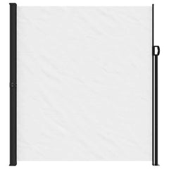 vidaXL Retractable Side Awning White 220x300 cm 3