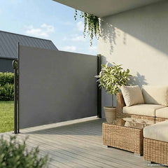 vidaXL Retractable Side Awning Anthracite 220x300 cm 3