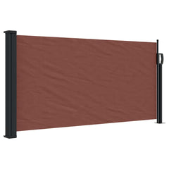 Retractable Side Awning 100x500 cm Drop 500 cm Width 100 cm Brown