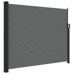 vidaXL Retractable Side Awning Anthracite 160x500 cm 2