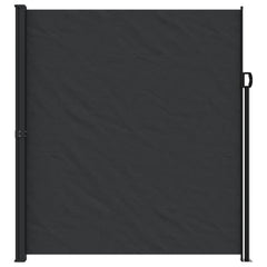 vidaXL Retractable Side Awning Black 220x500 cm 3