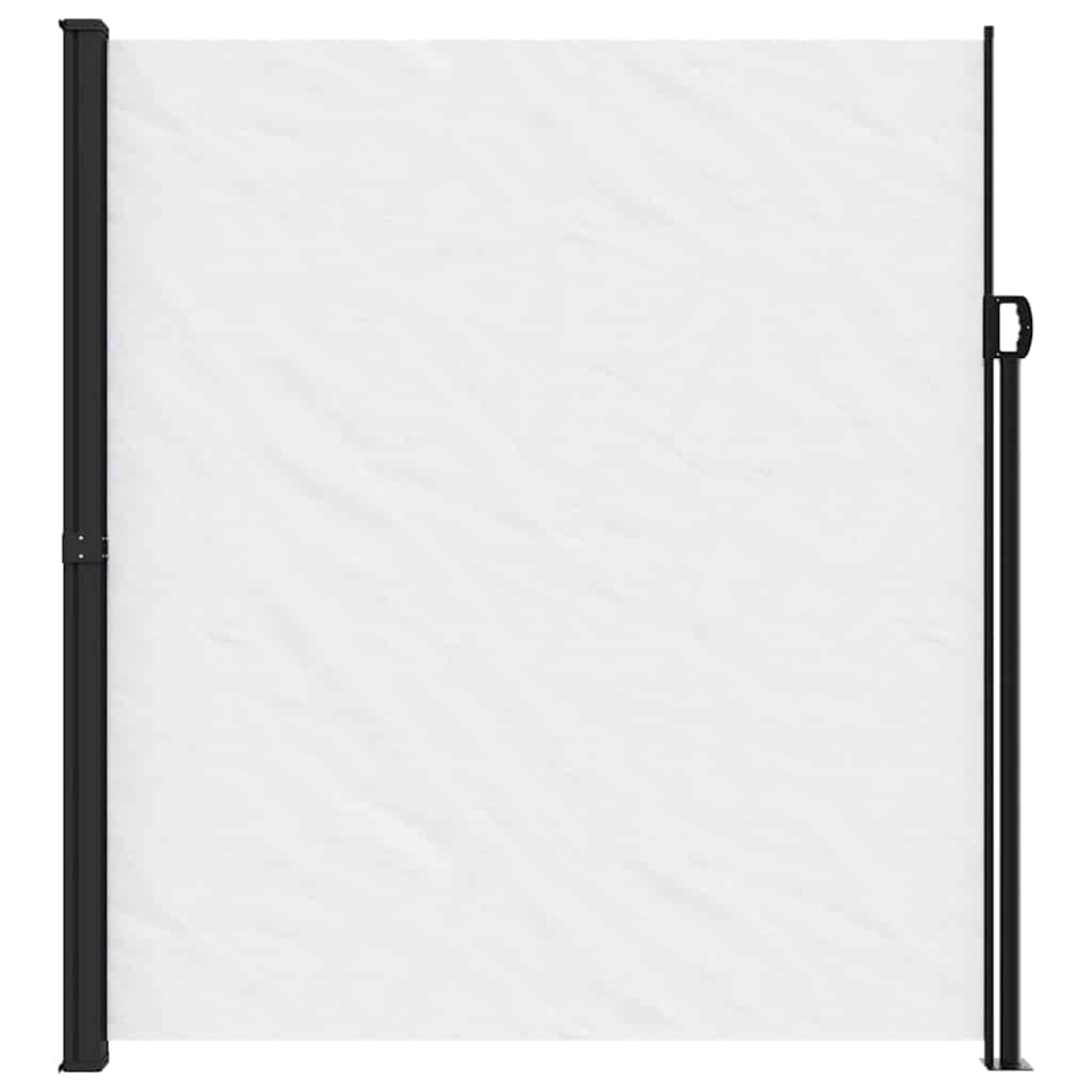vidaXL Retractable Side Awning White 220x500 cm 3