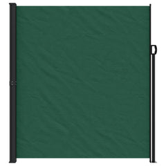 vidaXL Retractable Side Awning Dark Green 220x500 cm 3