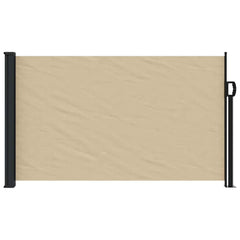 Retractable Side Awning 120x600 cm Drop 600 cm Width 120 cm Beige