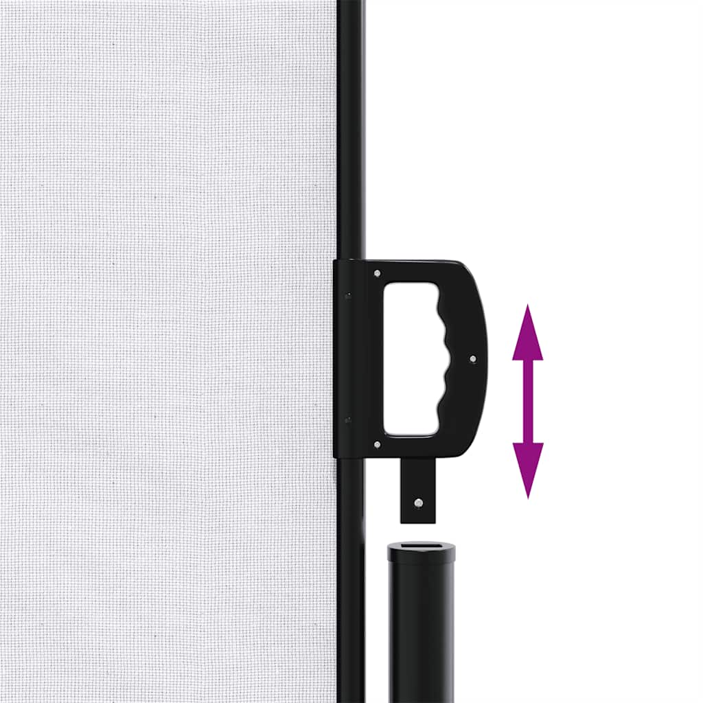 vidaXL Retractable Side Awning White 120x600 cm 6