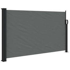 Retractable Side Awning 120x600 cm Drop 600 cm Width 120 cm Anthracite