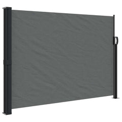 Retractable Side Awning 140x600 cm Drop 600 cm Width 140 cm Anthracite
