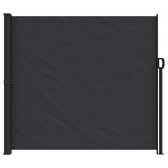 Retractable Side Awning 180x600 cm Drop 600 cm Width 180 cm Black