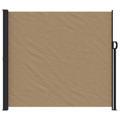 vidaXL Retractable Side Awning Taupe 180x600 cm 3