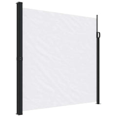 vidaXL Retractable Side Awning White 200x600 cm 2