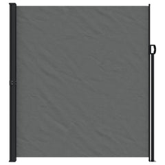 vidaXL Retractable Side Awning Anthracite 220x600 cm 4
