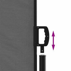 vidaXL Retractable Side Awning Anthracite 120x600 cm 6