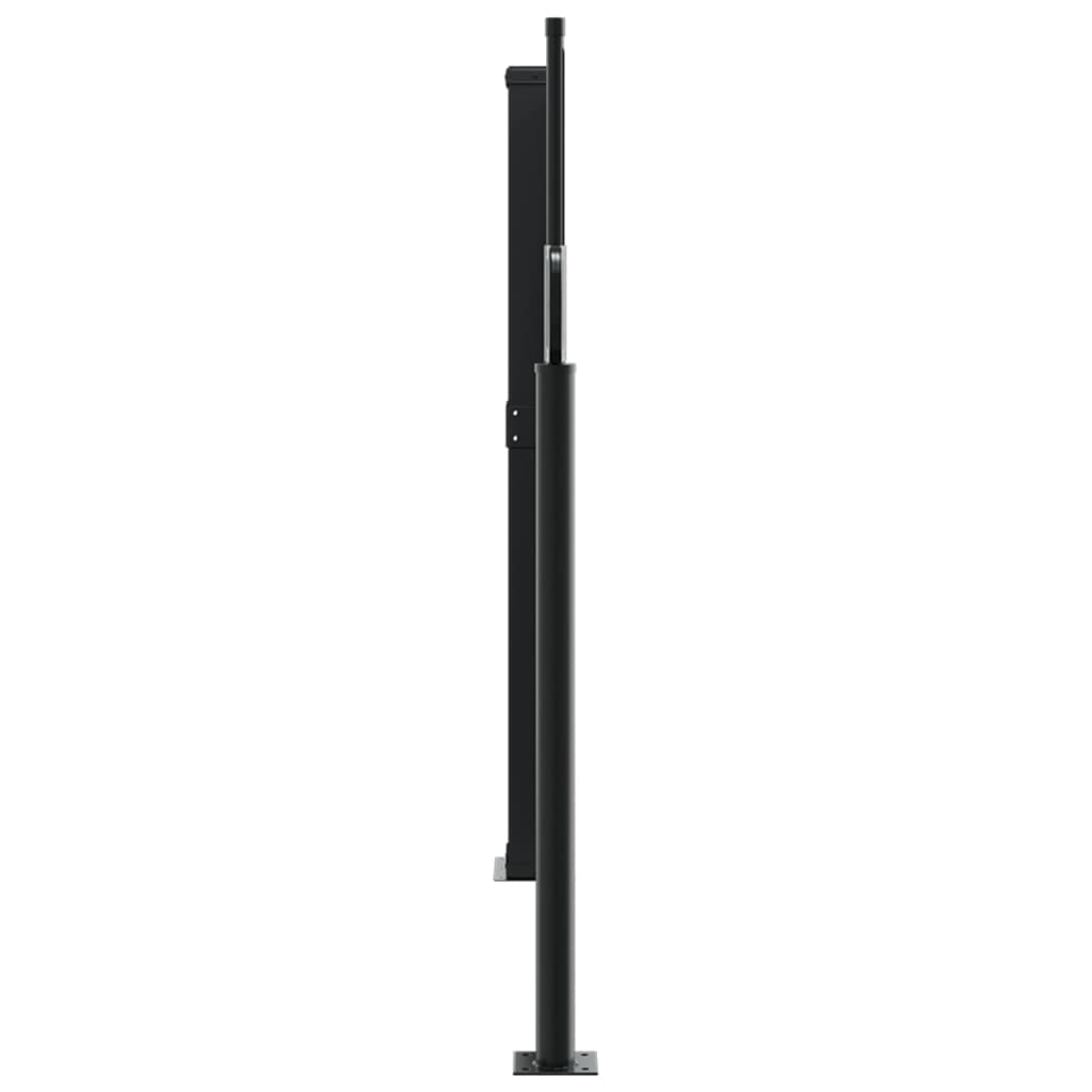 vidaXL Retractable Side Awning Anthracite 140x600 cm 4