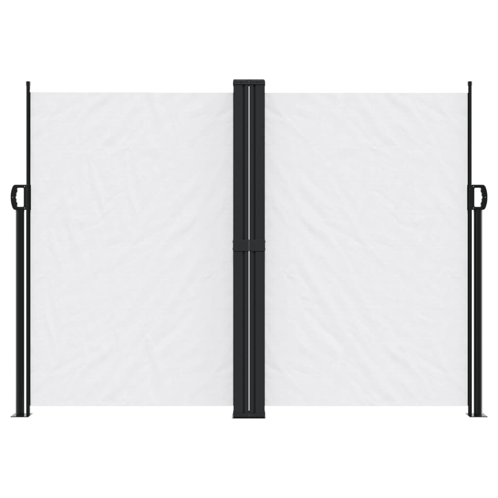 vidaXL Retractable Side Awning White 180x600 cm 3