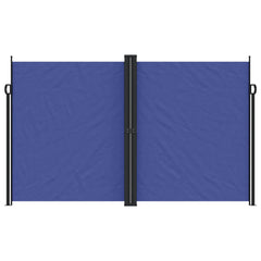 vidaXL Retractable Side Awning Blue 200x600 cm 3