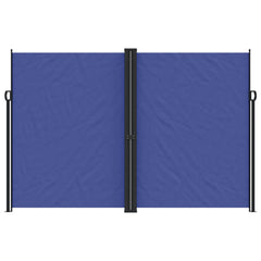 vidaXL Retractable Side Awning Blue 220x600 cm 3