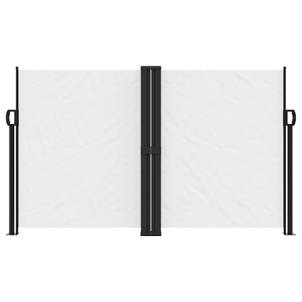 vidaXL Retractable Side Awning White 140x1000 cm 3
