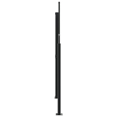vidaXL Retractable Side Awning Black 160x1000 cm 4