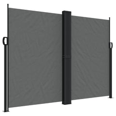 vidaXL Retractable Side Awning Anthracite 180x1000 cm 2