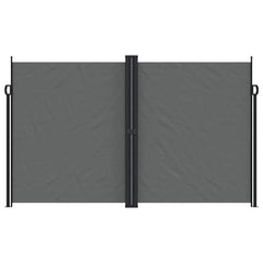 vidaXL Retractable Side Awning Anthracite 200x1000 cm 3