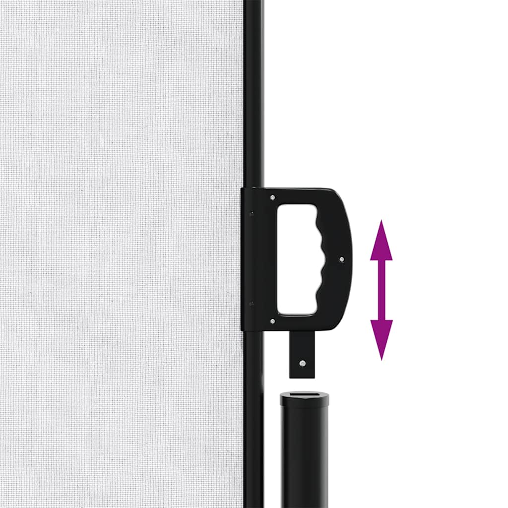 vidaXL Retractable Side Awning White 120x1200 cm 6
