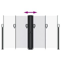 vidaXL Retractable Side Awning White 140x1200 cm 5