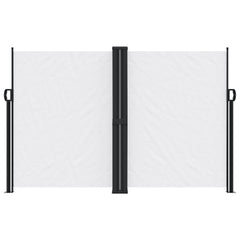 vidaXL Retractable Side Awning White 160x1200 cm 3