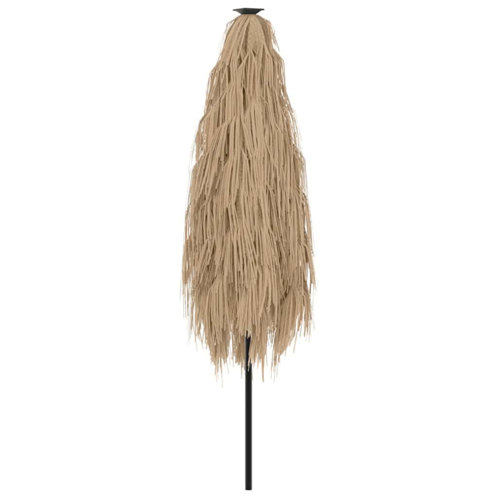 vidaXL Garden Parasol with Steel Pole Brown 300x200x250 cm 6