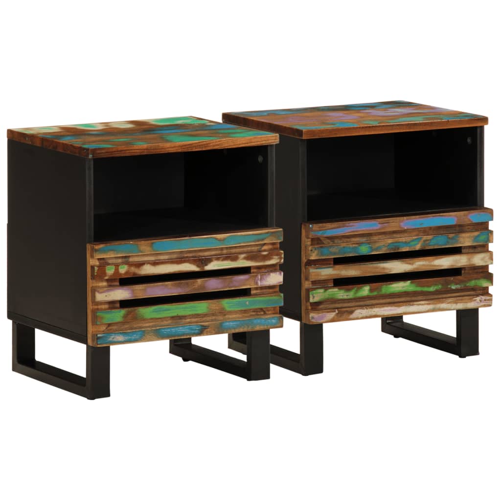 Bedside Cabinet Solid Wood Mango