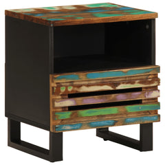 vidaXL Bedside Cabinets 2 pcs 40x33x46 cm Solid Wood Reclaimed 2