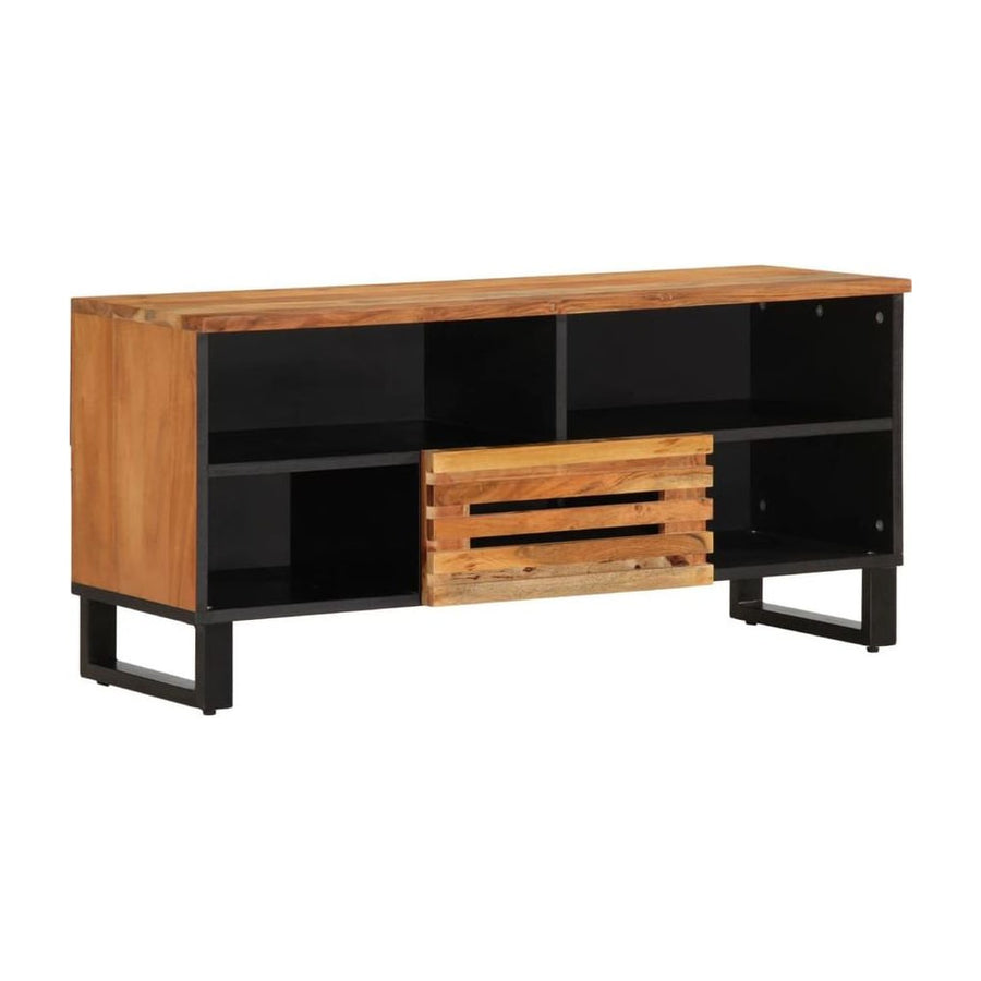 TV Cabinet Solid Wood Acacia