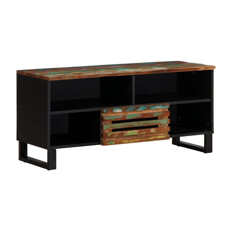 TV Cabinet Solid Wood Acacia