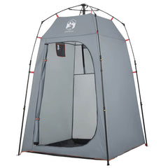 vidaXL Privacy Tent Grey Quick Release Waterproof 4