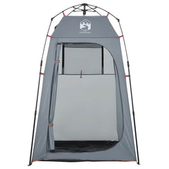 vidaXL Privacy Tent Grey Quick Release Waterproof 6