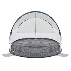 vidaXL Beach Tent Grey Pop-up Waterproof 5