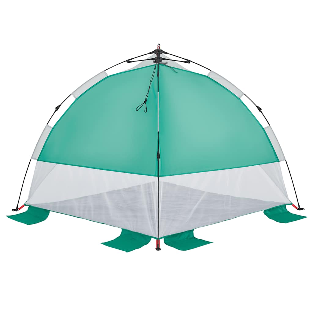 vidaXL Beach Tent Sea Green Quick Release Waterproof 6