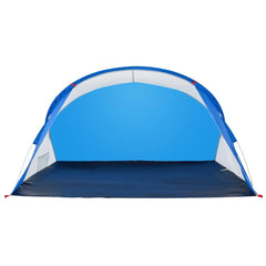 vidaXL Beach Tent 2-Person Azure Blue Pop-up Waterproof 5