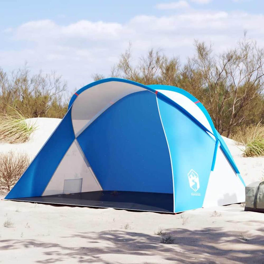 Beach Tent 2-Person Pop-up Waterproof Azure blue