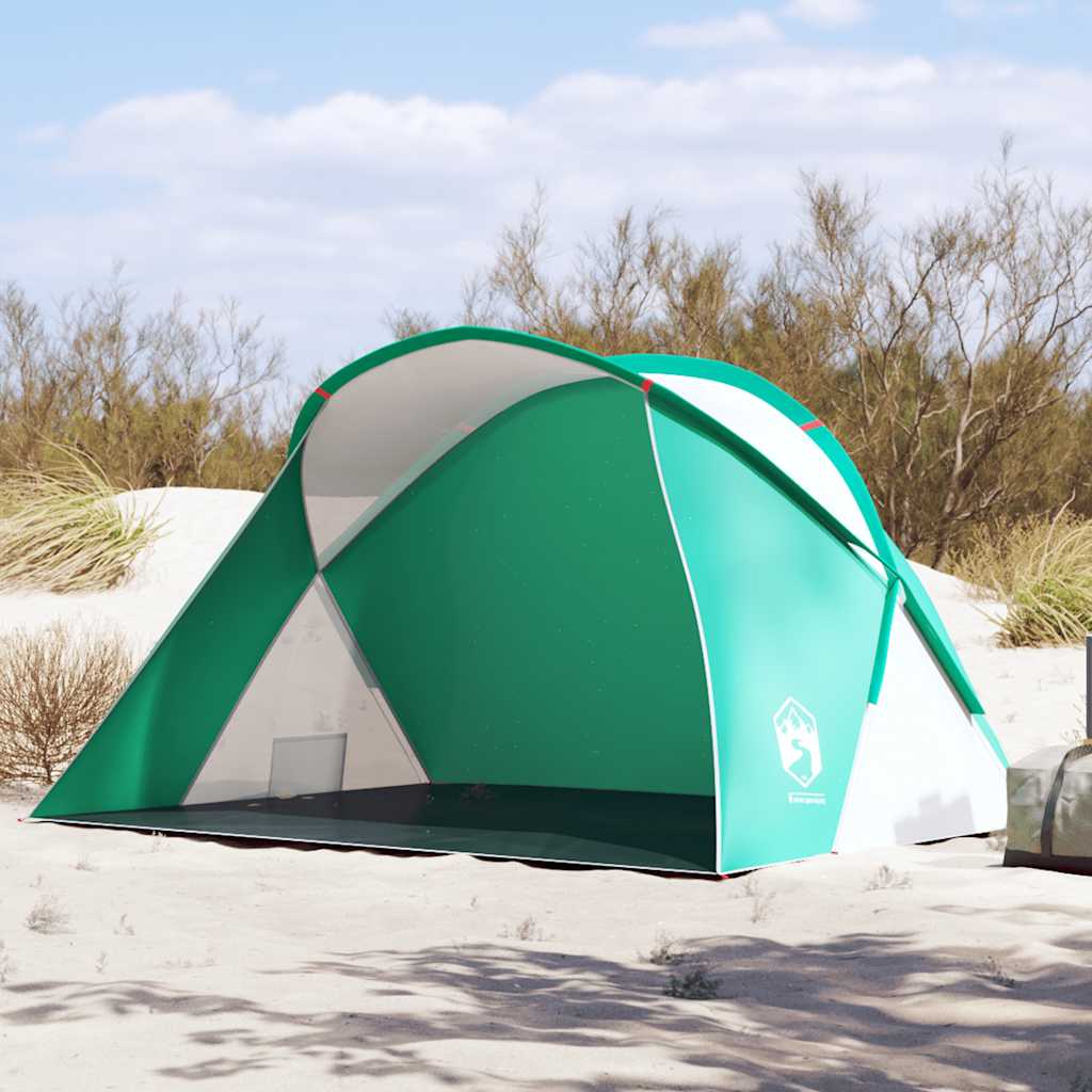 Beach Tent 2-Person Pop-up Waterproof Sea green
