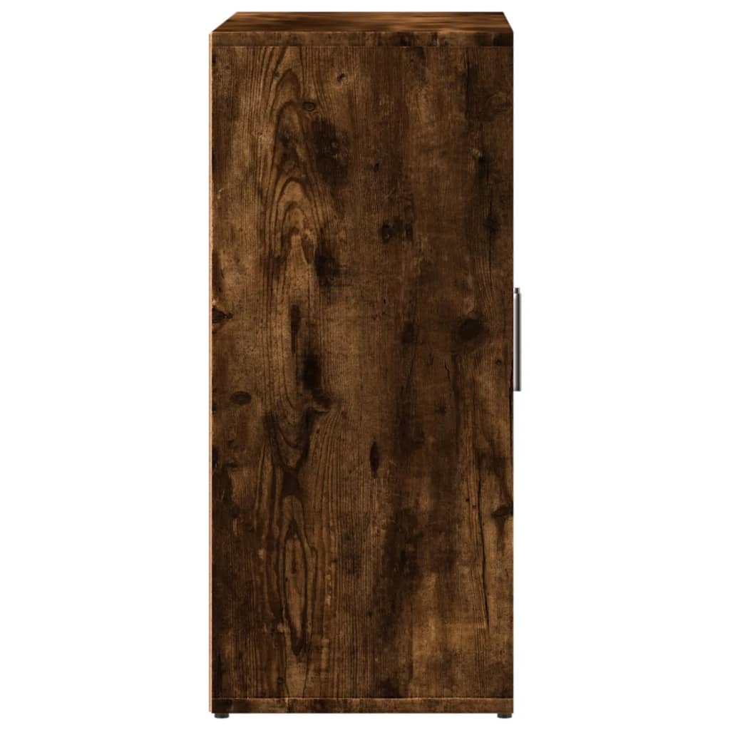 vidaXL Sideboard Smoked Oak 60x31x70 cm Engineered Wood 6