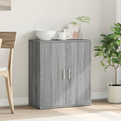 vidaXL Sideboard Grey Sonoma 60x31x70 cm Engineered Wood 3