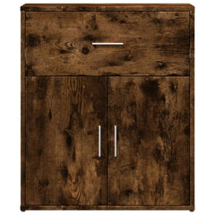 vidaXL Sideboard Smoked Oak 60x31x70 cm Engineered Wood 5